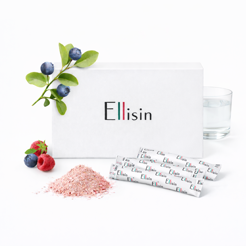 Ellisin（エリシン）　— お酒と食事を楽しむ人のための酵素サプリ —